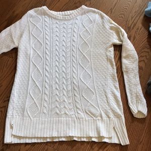 BDG Cream Long Sweater